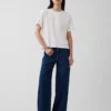 Locker sitzendes T-Shirt aus Supima®-Baumwolle