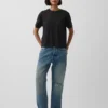 Locker sitzendes T-Shirt aus Supima®-Baumwolle