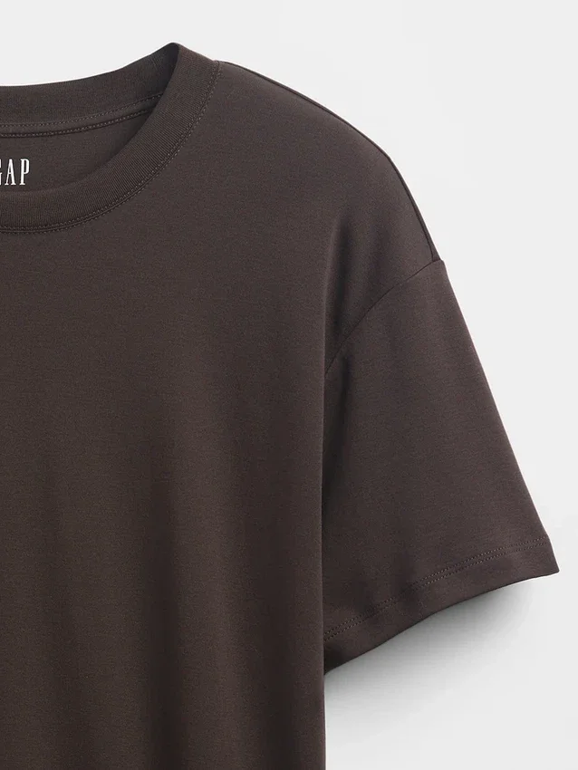 Locker sitzendes T-Shirt aus Supima®-Baumwolle