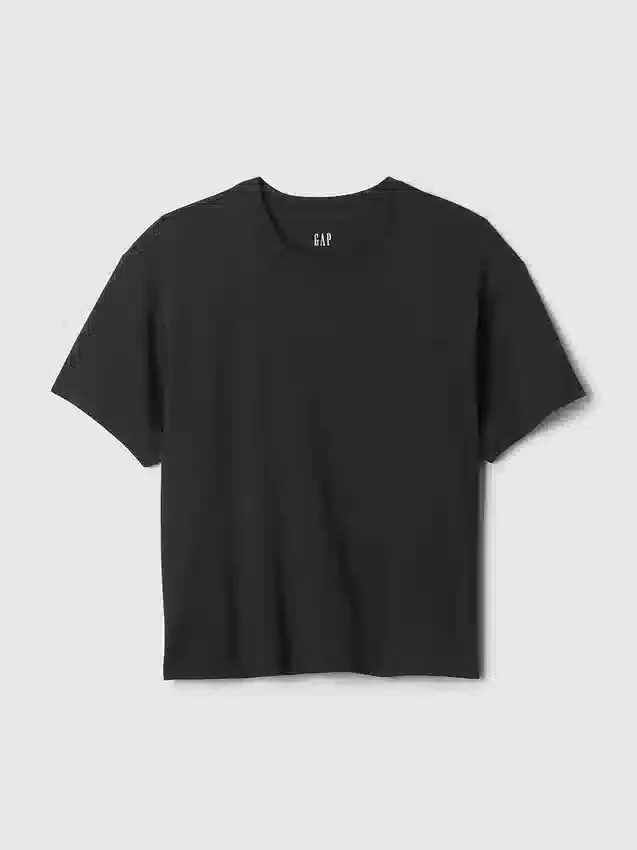 Locker sitzendes T-Shirt aus Supima®-Baumwolle