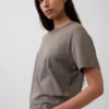 Locker sitzendes T-Shirt aus Supima®-Baumwolle