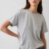 Locker sitzendes T-Shirt aus Supima®-Baumwolle