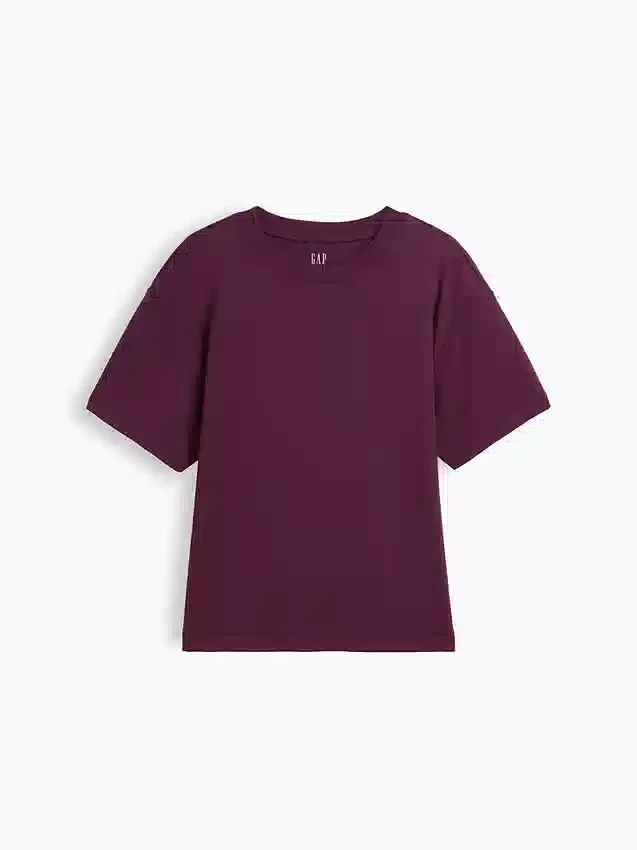Locker sitzendes T-Shirt aus Supima®-Baumwolle