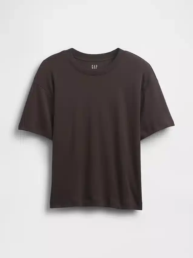 Locker sitzendes T-Shirt aus Supima®-Baumwolle
