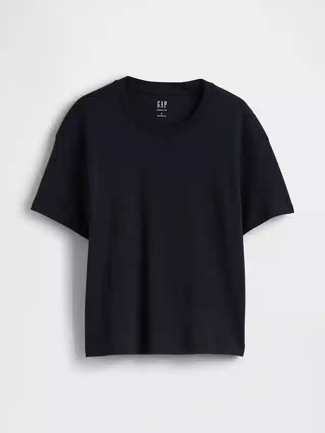 Locker sitzendes T-Shirt aus Supima®-Baumwolle