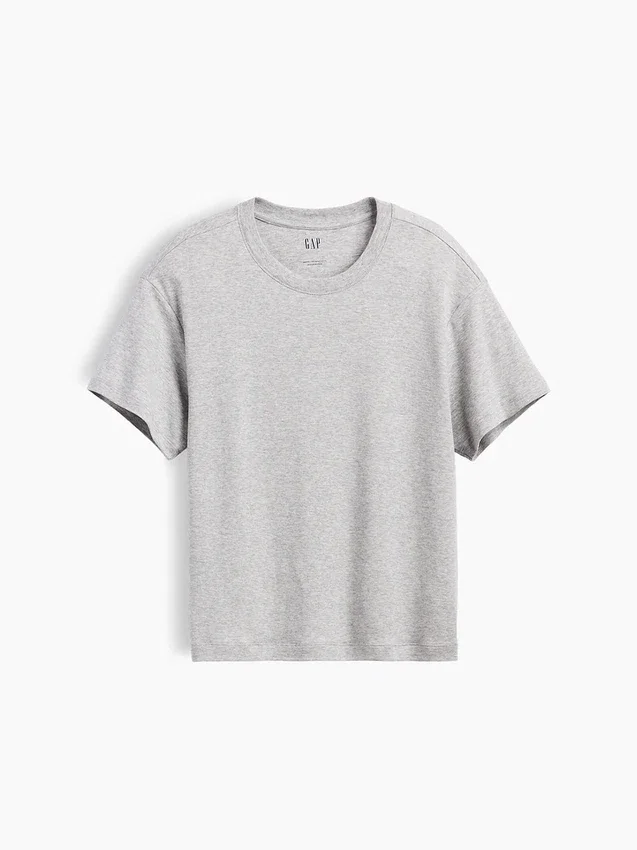Locker sitzendes T-Shirt aus Supima®-Baumwolle