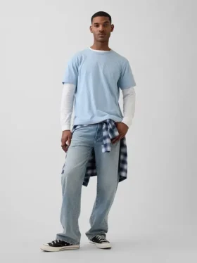 Locker sitzendes T-Shirt für Erwachsene