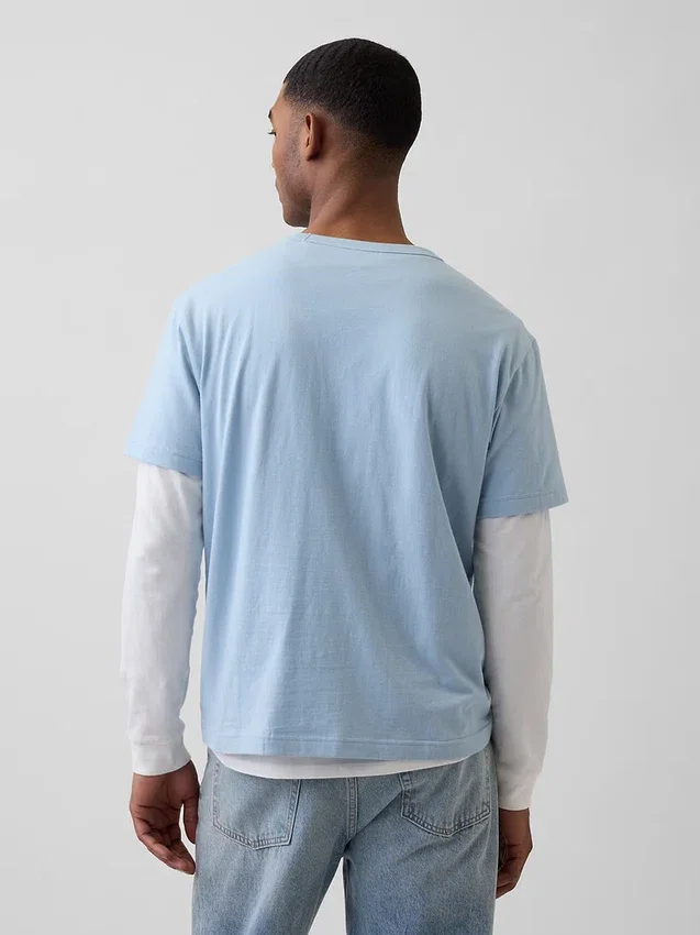 Locker sitzendes T-Shirt für Erwachsene
