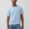 Locker sitzendes T-Shirt für Erwachsene aus schwerer Baumwollmischung