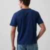 Locker sitzendes T-Shirt für Erwachsene aus schwerer Baumwollmischung