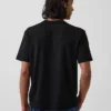 Locker sitzendes T-Shirt für Erwachsene aus schwerer Baumwollmischung