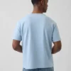 Locker sitzendes T-Shirt für Erwachsene aus schwerer Baumwollmischung
