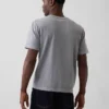 Locker sitzendes T-Shirt für Erwachsene aus schwerer Baumwollmischung