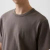 Locker sitzendes T-Shirt für Erwachsene aus schwerer Baumwollmischung