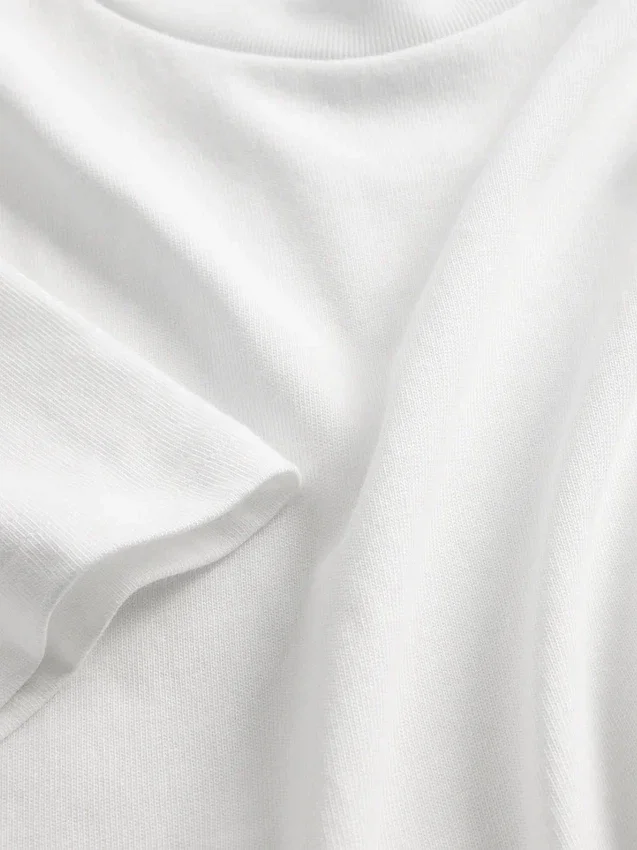 Locker sitzendes T-Shirt für Erwachsene aus schwerer Baumwollmischung