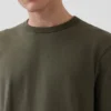 Locker sitzendes T-Shirt für Erwachsene aus schwerer Baumwollmischung
