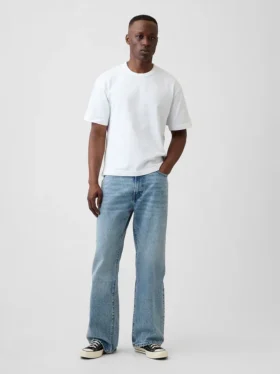 Lockere Boot-Jeans