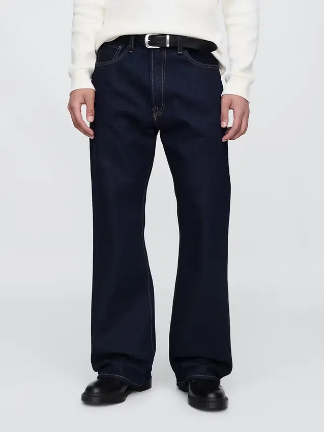 Lockere Boot-Jeans