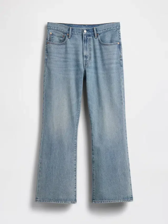 Lockere Boot-Jeans