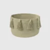 Lorena Canals „Basket“ mit neuen Quasten, oliv