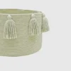 Lorena Canals „Basket“ mit neuen Quasten, oliv