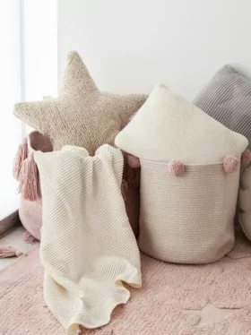 Lorena Canals Kissen „Star“ Beige