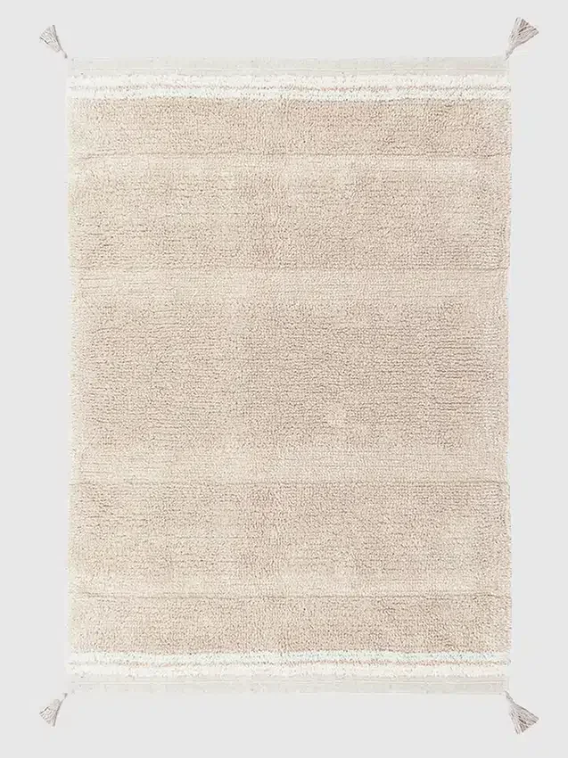 Lorena Canals – Waschbarer kleiner „Bloom“-Teppich