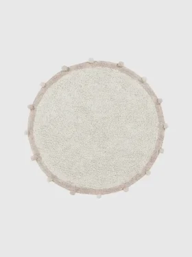 Lorena Canals Waschbarer Teppich „Bubbly Vintage Nude“