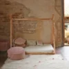 Lorena Canals waschbarer Teppich „Hippy Dots“ Vintage Nude