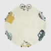 Lorena Canals Waschbarer Teppich „Medium Wheels“