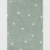 Lorena Canals Waschbarer Teppich „Mini Dot“ Blau-Salbei