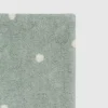 Lorena Canals Waschbarer Teppich „Mini Dot“ Blau-Salbei