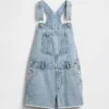 Lose Denim-Latzhose für Kinder