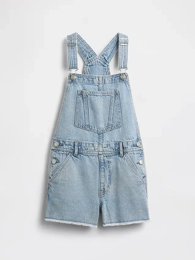 Lose Denim-Latzhose für Kinder