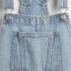 Lose Denim-Latzhose für Kinder