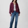 Lose Jeans im 90er-Jahre-Stil mit extra niedriger Leibhöhe