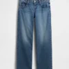 Lose Jeans im 90er-Jahre-Stil mit extra niedriger Leibhöhe