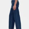 Lose Jeans im 90er-Jahre-Stil mit niedriger Leibhöhe und Kordelzug