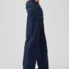 Lose Jeans im Stil der 90er mit mittlerer Leibhöhe