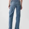 Lose Jeans im Stil der 90er mit mittlerer Leibhöhe