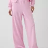 Lose Jogginghose aus Vintagesoft-Frottee mit mittlerer Leibhöhe