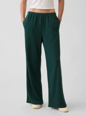 Lose Jogginghose aus Vintagesoft-Frottee mit mittlerer Leibhöhe
