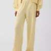 Lose Jogginghose aus Vintagesoft-Frottee mit mittlerer Leibhöhe