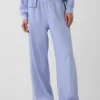 Lose Jogginghose aus Vintagesoft-Frottee mit mittlerer Leibhöhe