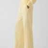 Lose Jogginghose aus Vintagesoft-Frottee mit mittlerer Leibhöhe