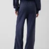 Lose Jogginghose aus Vintagesoft-Frottee mit mittlerer Leibhöhe