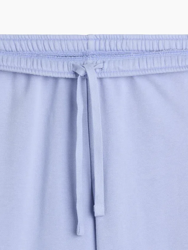 Lose Jogginghose aus Vintagesoft-Frottee mit mittlerer Leibhöhe