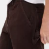 Lose Zimmermannshose aus Canvas im 90er-Jahre-Stil