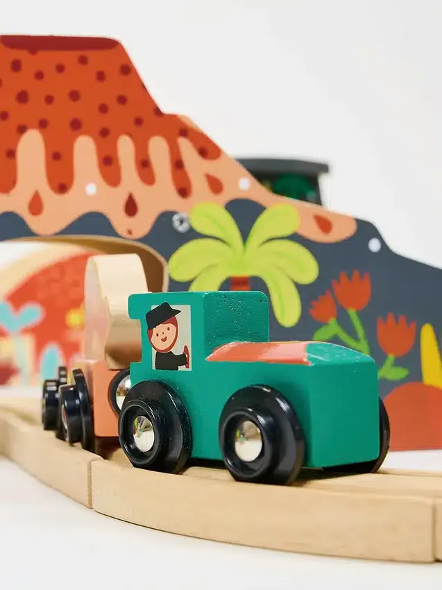 „Lost World“-Dinosaurier-Eisenbahnset