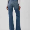Low-Rise-Jeans mit steifer Passform, lang und schmal